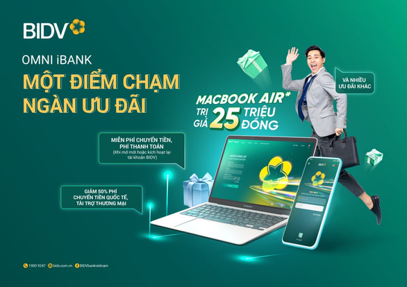 Một điểm chạm - Ngàn ưu đãi với Omni BIDV iBank - Ảnh 1.