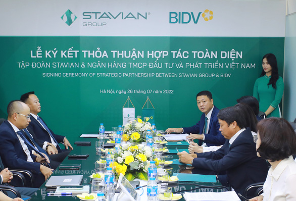 BIDV và Tập đoàn Stavian ký kết thỏa thuận hợp tác toàn diện - Ảnh 2.