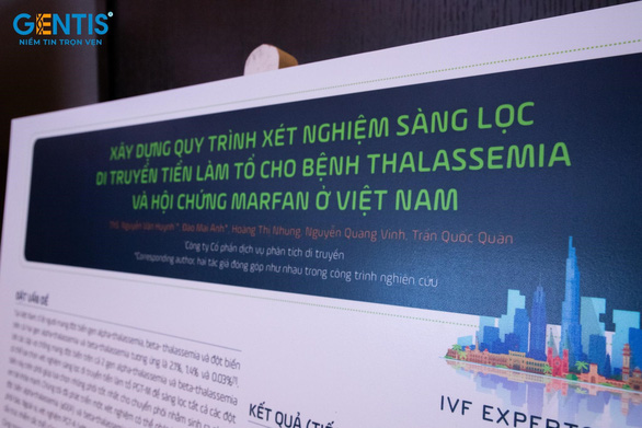 GENTIS đồng hành báo cáo tại Hội thảo IVF Experts Meeting lần thứ 17 - Ảnh 2.