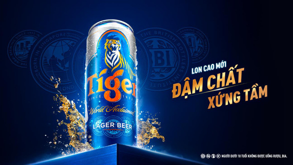 Tiger Beer mang đến trải nghiệm đậm chất xứng tầm trong sản phẩm lon cao mới - Ảnh 1.