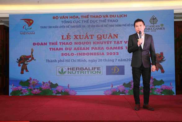Herbalife đồng hành tổ chức Lễ Xuất quân cho VĐV dự Para ASEAN Games 11 - Ảnh 2.