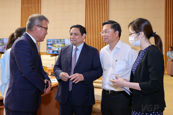 Để doanh nghiệp Việt vào chuỗi cung ứng, Thủ tướng có lời đề nghị với cộng đồng nhà đầu tư lớn nhất - Ảnh 1.