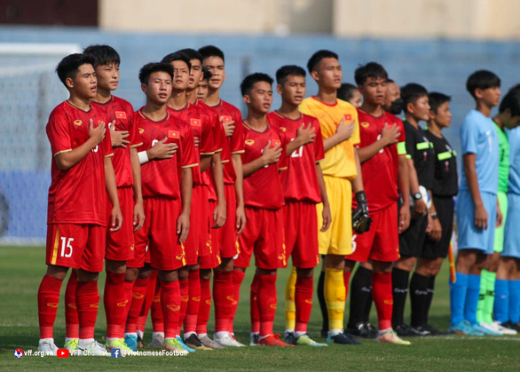 U16 Việt Nam thắng đậm trong ngày ra quân Giải U16 Đông Nam Á 2022 - Ảnh 1.