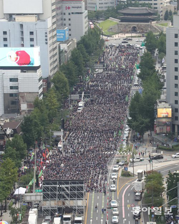 The largest wage increase protest in Korea in the past 7 years - Photo 2.