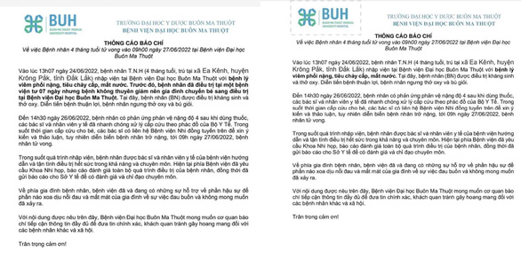 Vụ bé 4 tháng tuổi tử vong tại bệnh viện: Lập hội đồng kiểm thảo nguyên nhân - Ảnh 1.