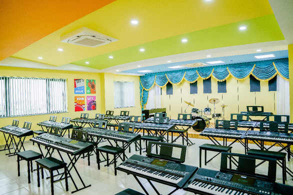 Ngôi trường ‘sang - xịn’ ở trung tâm quận Bình Tân - Ảnh 7.