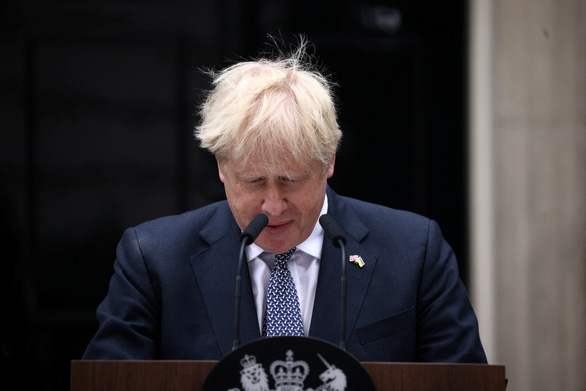 Ông Boris Johnson từ chức thủ tướng Anh - Ảnh 1.