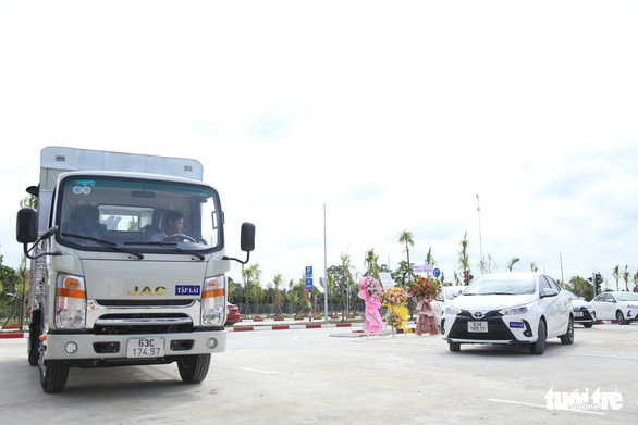 Tiền Giang có thêm sân tập lái ôtô rộng 1 hecta - Ảnh 1.