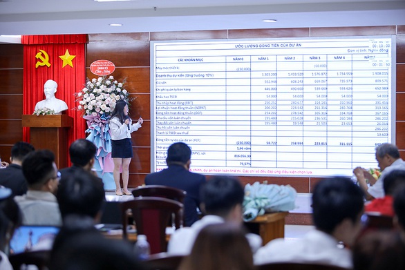 Sinh viên Quản trị kinh doanh HUTECH: Luyện bản lĩnh ngay từ trên giảng đường - Ảnh 4. Sinh viên Quản trị kinh doanh HUTECH: Luyện bản lĩnh ngay từ trên giảng đường - Ảnh 4.