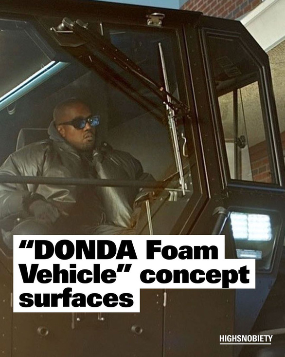 Kayne West suddenly announced a car project made from... Styrofoam - Photo 2.