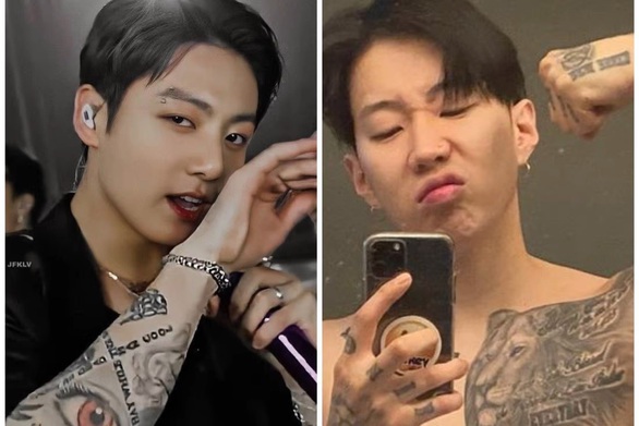 6 thần tượng K-pop khoe hình xăm ‘chất chơi - Ảnh 1. 6 thần tượng K-pop khoe hình xăm ‘chất chơi - Ảnh 1.