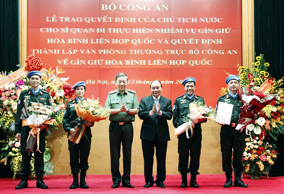 Lần đầu tiên Việt Nam cử sĩ quan công an tham gia gìn giữ hòa bình Liên Hiệp Quốc - Ảnh 1.