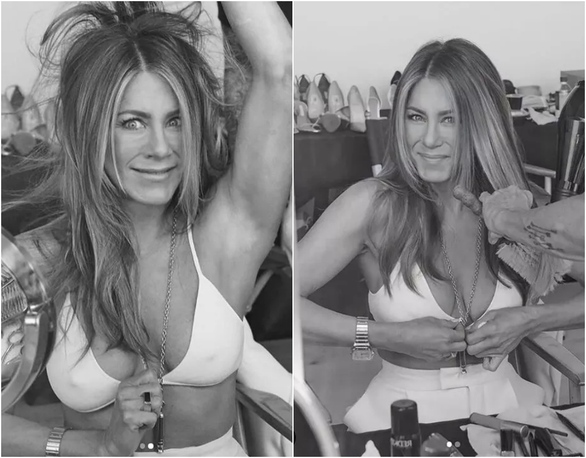 Nhan sắc đáng ghen tị ở tuổi 53 của Jennifer Aniston - Ảnh 5. Nhan sắc đáng ghen tị ở tuổi 53 của Jennifer Aniston - Ảnh 5.