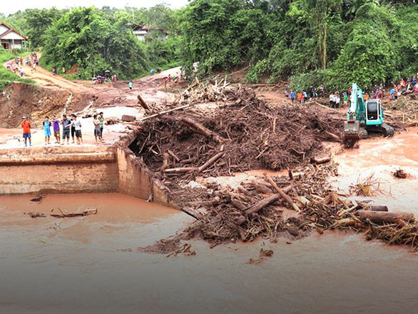 Lũ lụt ảnh hưởng hàng ngàn người ở miền bắc nước Lào - Ảnh 1.