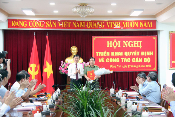Chỉ định thiếu tướng Nguyễn Sỹ Quang tham gia Ban Thường vụ Tỉnh ủy Đồng Nai - Ảnh 1.