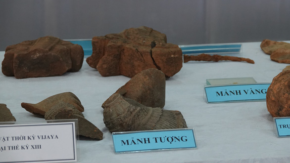 Bất ngờ với nhiều hiện vật Chăm cổ tại phế tích Châu Thành - Ảnh 5.