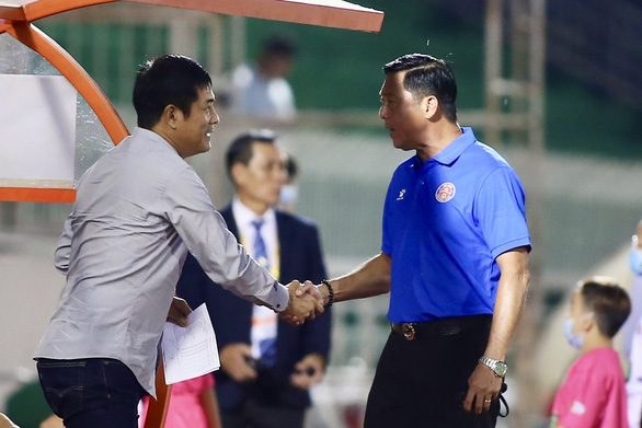 HLV Sài Gòn và TP.HCM tâm tư sau trận derby ở cuối bảng xếp hạng - Ảnh 1.