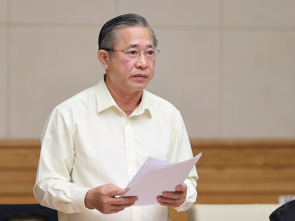 Tổng Giám đốc Trường Hải THACO Phạm Văn Tài đề xuất các giải phát phát triển thị trường lao động - Ảnh: VGP