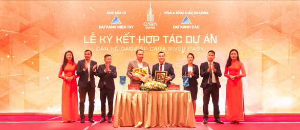 Đất Xanh Miền Tây hợp tác Đất Xanh E&C và CBRE phát triển Cara River Park - Ảnh 1.