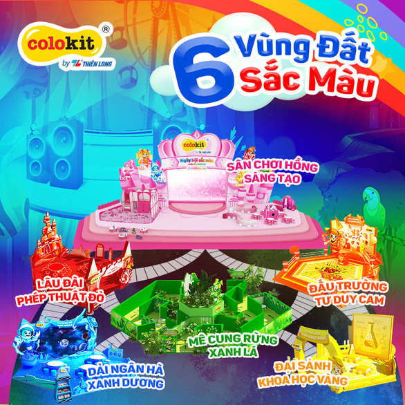 ‘Ngày hội sắc màu - Mega Color Event’ tại TP.HCM dịp nghỉ lễ - Ảnh 3.