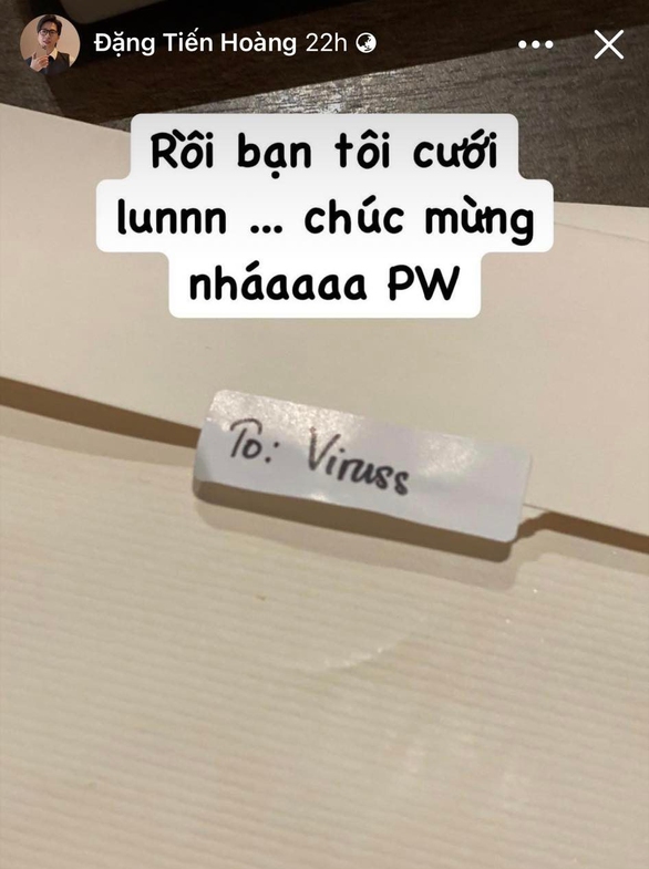 Giữa xôn xao thiệp cưới của Pew Pew, ViruSs đăng dòng trạng thái úp mở - Ảnh 3. Giữa xôn xao thiệp cưới của Pew Pew, ViruSs đăng dòng trạng thái úp mở - Ảnh 3.