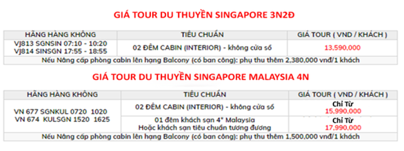 Hải trình khám phá Malaysia - Singapore trên du thuyền 5 sao chỉ từ 13,59 triệu đồng - Ảnh 5. Hải trình khám phá Malaysia - Singapore trên du thuyền 5 sao chỉ từ 13,59 triệu đồng - Ảnh 5.