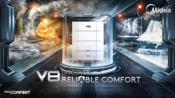 Điều hòa trung tâm Midea V8 Series VRF thế hệ mới sắp ra mắt - Ảnh 1.