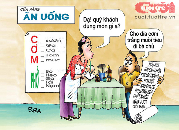 Món ăn an toàn nhất - Ảnh 1.