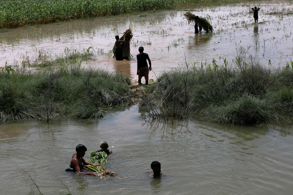 Pakistan kêu gọi thế giới giúp khắc phục hậu quả đợt lũ lụt lịch sử do biến đổi khí hậu - Ảnh 1.