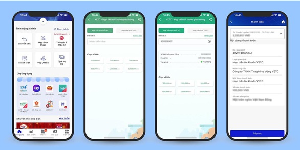 Miễn phí nạp tiền vào tài khoản giao thông VETC với App MBBank - Ảnh 3.