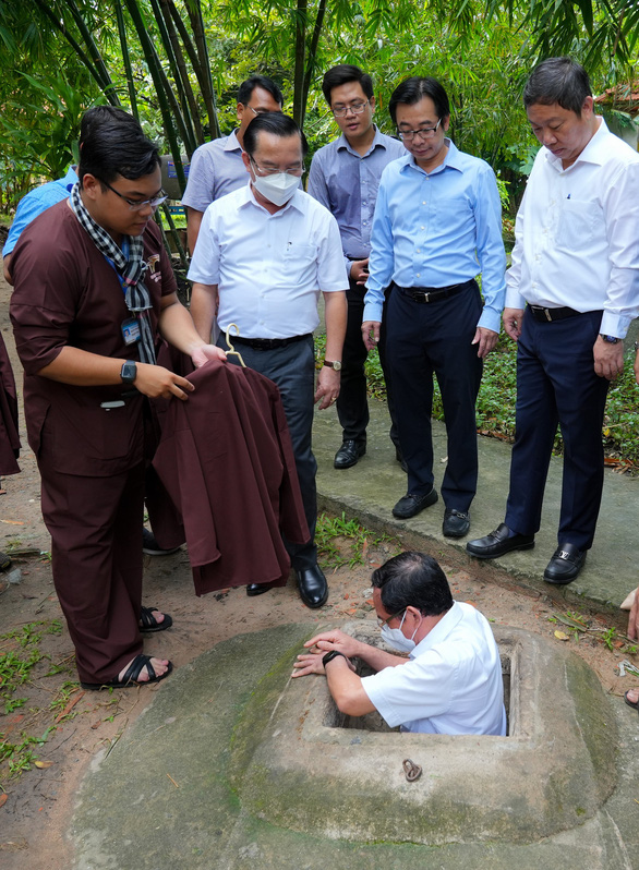 Lãnh đạo TP.HCM khảo sát địa đạo Phú Thọ Hòa - Ảnh 3.