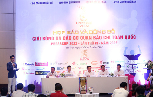 12 đội tham dự Giải bóng đá các cơ quan báo chí toàn quốc - Press Cup 2022 - Ảnh 1.