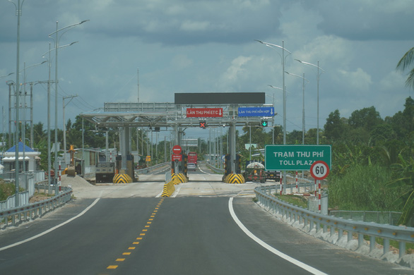 Cao tốc Trung Lương - Mỹ Thuận chính thức thu phí từ ngày 9-8 - Ảnh 1.
