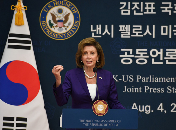 Hàn Quốc phủ nhận Tổng thống Yoon tránh gặp bà Pelosi vì Trung Quốc - Ảnh 1.