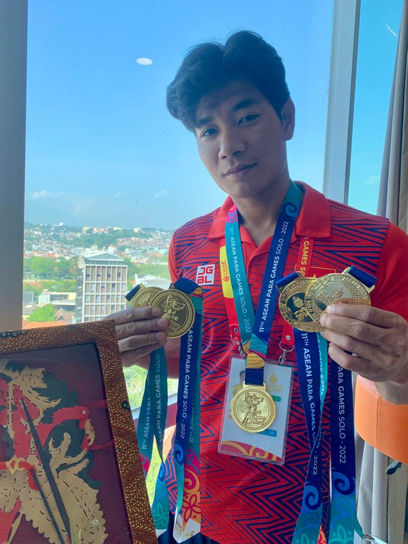 Việt Nam xếp hạng 3 toàn đoàn tại ASEAN Para Games 11 - Ảnh 1. Việt Nam xếp hạng 3 toàn đoàn tại ASEAN Para Games 11 - Ảnh 1.