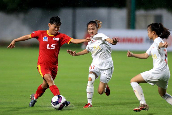 TP.HCM, Thái Nguyên chiến thắng ngày đầu khởi tranh giải bóng đá nữ Cúp quốc gia 2022 - Ảnh 1.