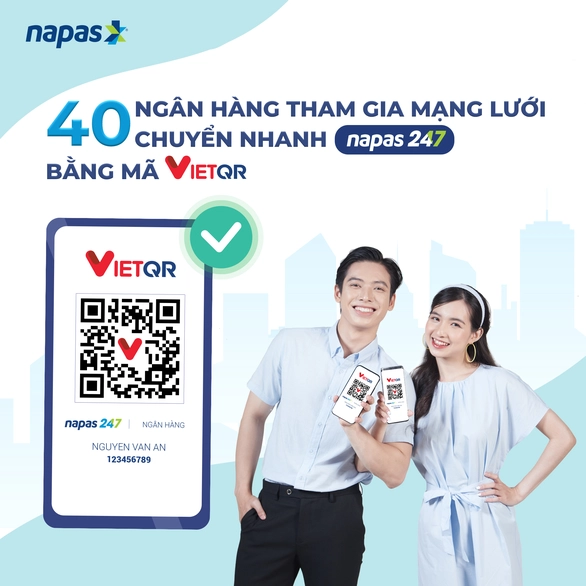 Chuyển tiền qua mã VietQR cán mốc hơn 3 triệu người dùng sau 1 năm - Ảnh 1. Chuyển tiền qua mã VietQR cán mốc hơn 3 triệu người dùng sau 1 năm - Ảnh 1.