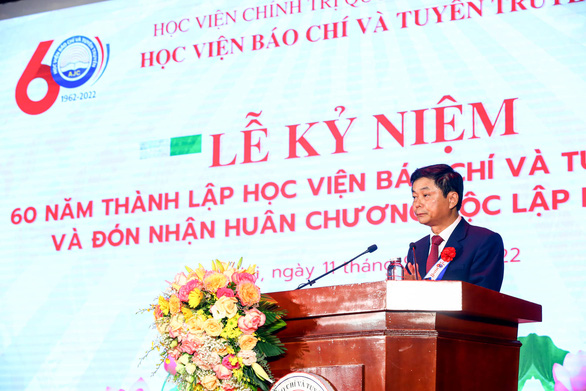 Học viện Báo chí và Tuyên truyền nhận Huân chương Độc lập hạng ba nhân dịp 60 năm thành lập - Ảnh 4.