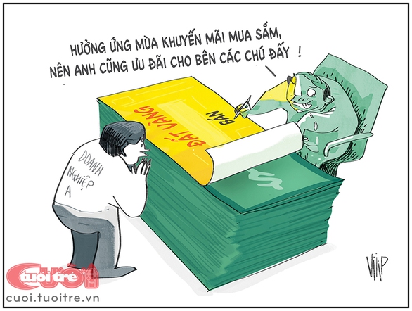 Quan tham khuyến mãi sập sàn - Ảnh 1. Quan tham khuyến mãi sập sàn - Ảnh 1.