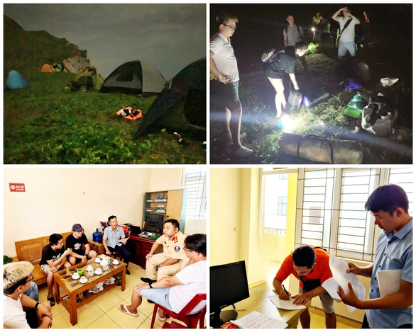 Cắm trại qua đêm không phép tại đảo biên giới để săn ‘cảnh độc’, nhóm 12 khách bị xử phạt - Ảnh 1.