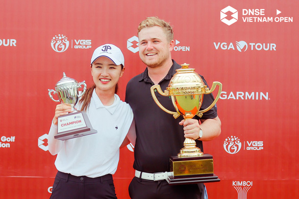 Joel Troy và Lina Kim vô địch Giải golf DNSE Vietnam Open 2022 - Ảnh 2.
