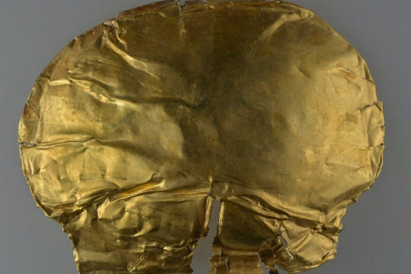 Mặt nạ vàng bảo vệ linh hồn hơn 3.000 năm trước ở Trung Quốc - Ảnh 1.