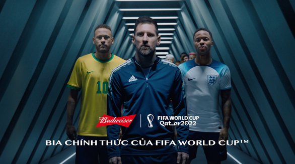 Hoàng Đức cùng Messi - Neymar - Sterling trong chiến dịch  FIFA World Cup  2022 của Budweiser - Ảnh 2.