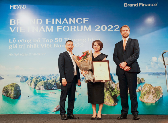 VPBank xếp thứ 11 trong Top 50 thương hiệu giá trị nhất Việt Nam 2022 - Ảnh 1.