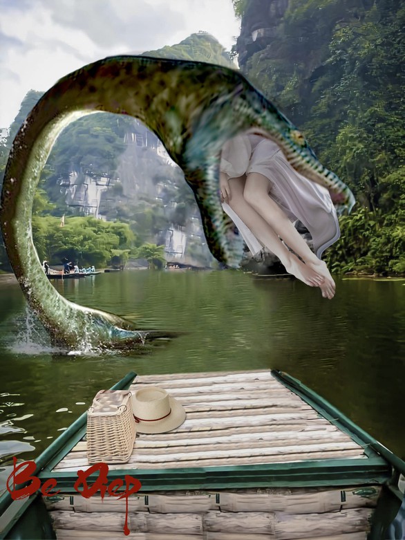 Nhờ dân mạng chỉnh ảnh, gái xinh nét căng với thủy quái photoshop - Ảnh 4. Nhờ dân mạng chỉnh ảnh, gái xinh nét căng với thủy quái photoshop - Ảnh 4.