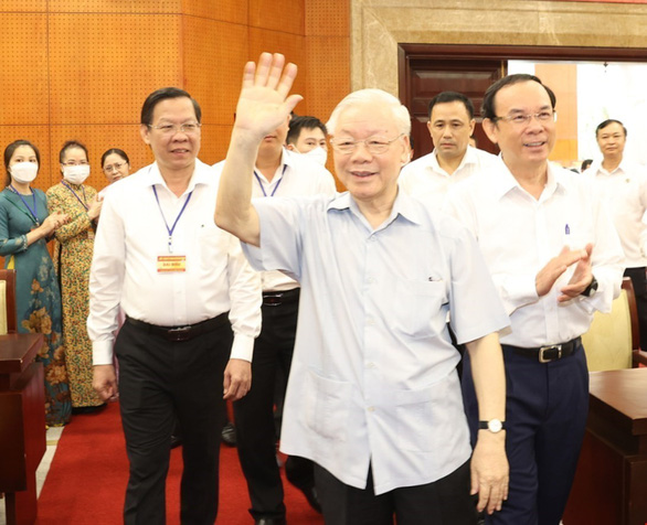 Tổng bí thư: Phát huy hơn nữa vai trò đầu tàu, động lực phát triển của TP.HCM đối với cả nước - Ảnh 2.