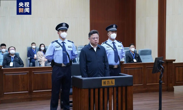 Cựu thứ trưởng Bộ Công an Trung Quốc lãnh án tử hình treo - Ảnh 1.