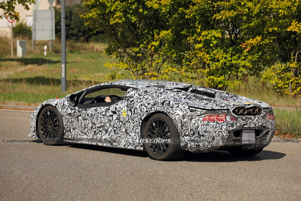 ‘Hậu duệ’ Lamborghini Aventador gặp trục trặc khi đang thử nghiệm - Ảnh 3.