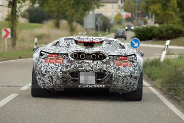 ‘Hậu duệ’ Lamborghini Aventador gặp trục trặc khi đang thử nghiệm - Ảnh 5.