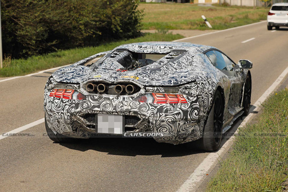 ‘Hậu duệ’ Lamborghini Aventador gặp trục trặc khi đang thử nghiệm - Ảnh 6.